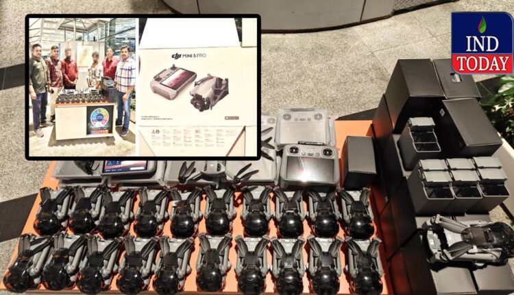 CISF Seizes Smuggled Chinese DJI Drones At Hyderabad Airport