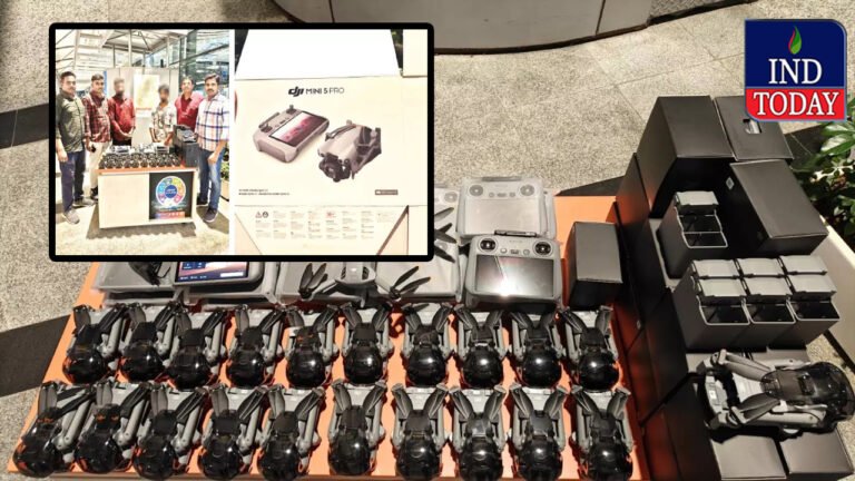 CISF Seizes Smuggled Chinese DJI Drones At Hyderabad Airport