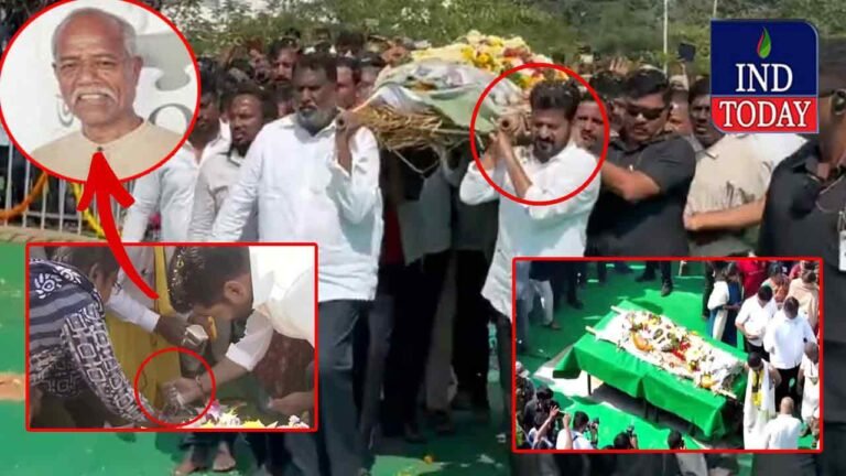 Poet Andeshri Laid to Rest with State Honours in Hyderabad