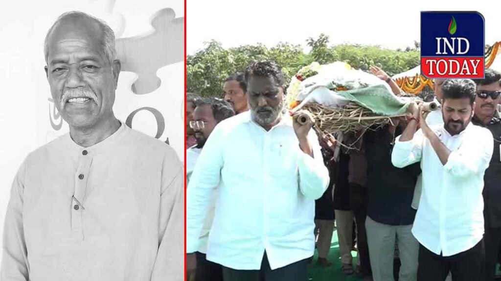 Poet Andeshri Laid to Rest with State Honours in Hyderabad