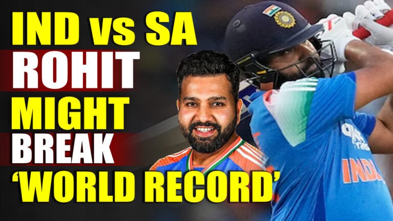 Rohit Sharma Set To Break ‘World Record’ As India Face South Africa In 1st ODI