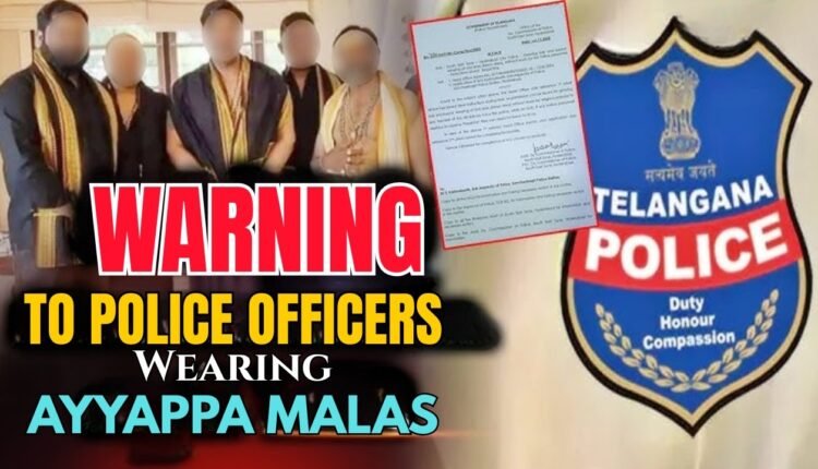 Row Over Hyderabad Police Memo Against Ayyappa Deeksha