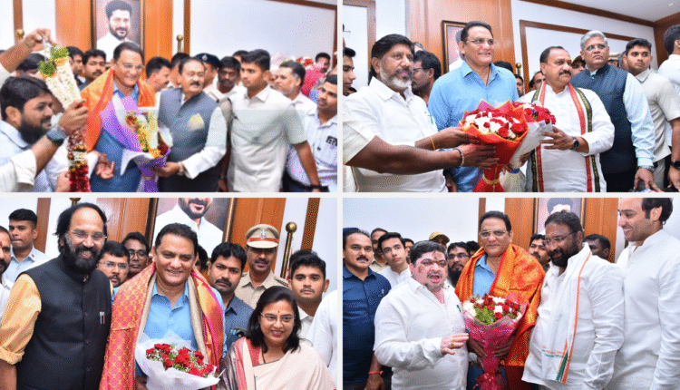 WATCH: Mohammed Azharuddin Takes Charge As Minority Minister