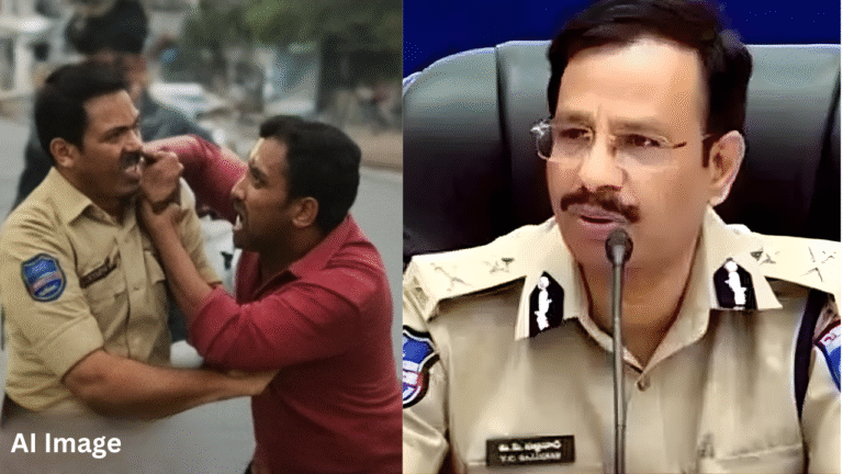 Hyderabad CP VC Sajjanar WARNING: Strict Action For Attacks On On-Duty Officials