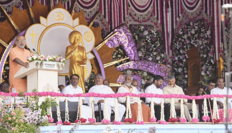 Eembodiment Of Bhagwan Sri Sathya Sai Baba's Path Of Service: VP Radhakrishnan