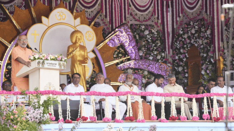 Eembodiment Of Bhagwan Sri Sathya Sai Baba's Path Of Service: VP Radhakrishnan