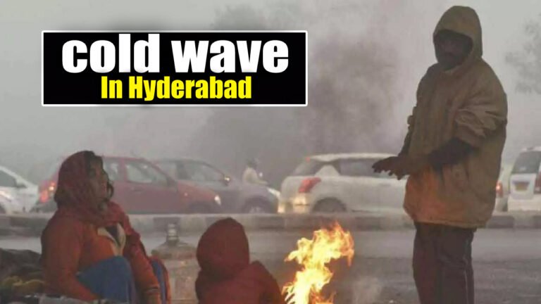 Severe cold wave sweeps Telangana, Even Hyderabad experienced short fall 