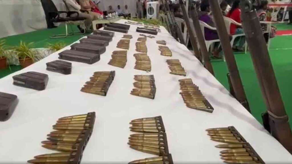 Maoists Surrender Marks Major Setback For CPI Maoist