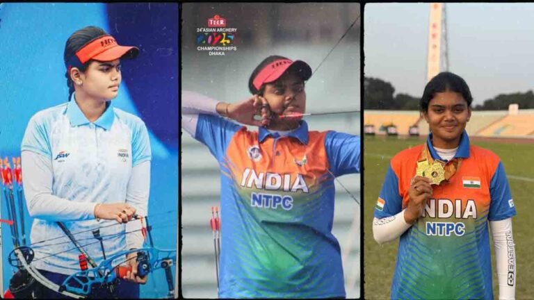 KL Deemed To Be University Alumna Achieves Double Gold At Asian Archery Championships