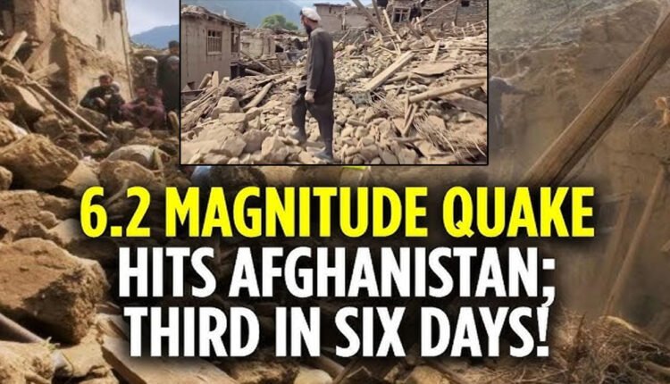 Another Earthquake In Afghanistan: Third Time In 10 Days