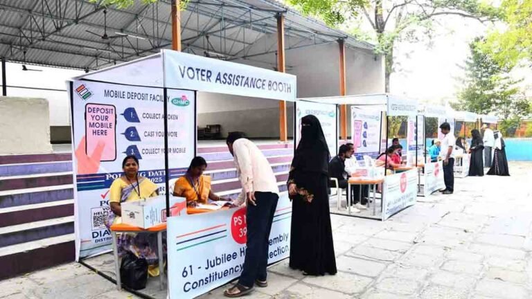 Free Auto Rides Boost Voter Turnout In Jubilee Hills Bypoll