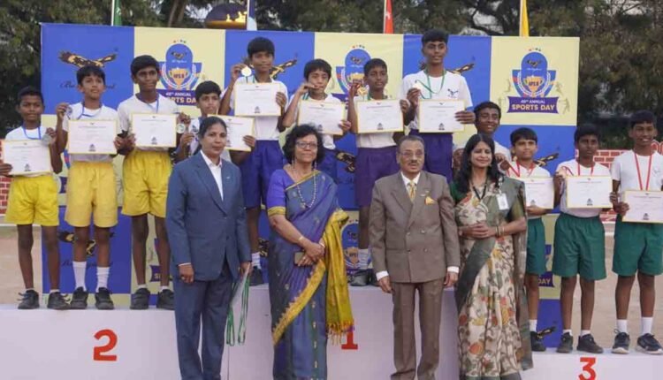 HPS Ramanthapur Celebrates 46th Sports Day With Patriotic Fervour