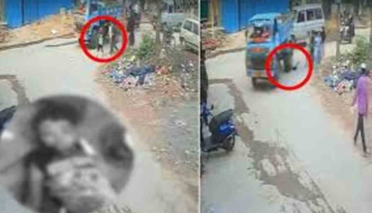 Watch: Hyderabad Tragedy: Lorry Crushes 8-Year-Old Boy