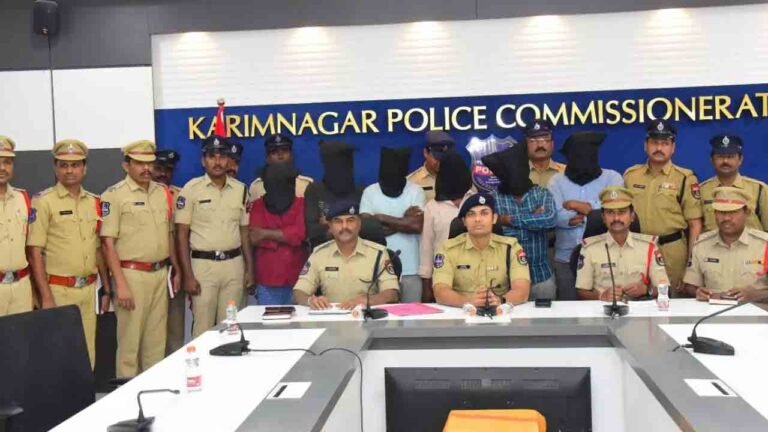 Six Arrested For Stealing Copper Wire In Karimnagar