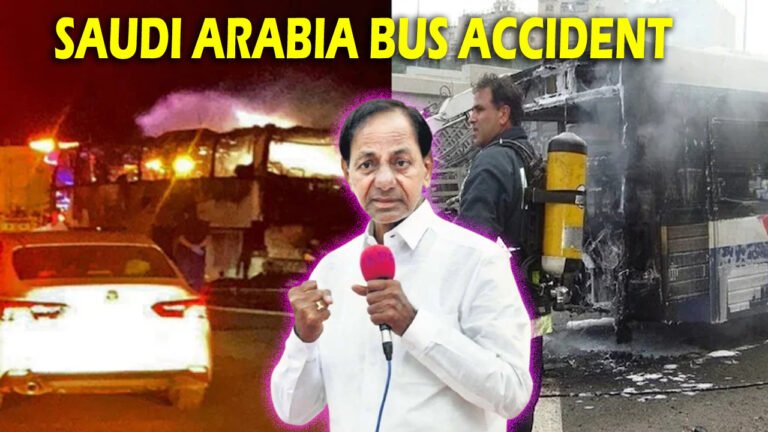 KCR Condoles Deaths Of Pilgrims In Saudi Arabia Bus Accident