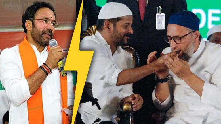Revanth Jee-Huzur To AIMIM: Kishan Reddy