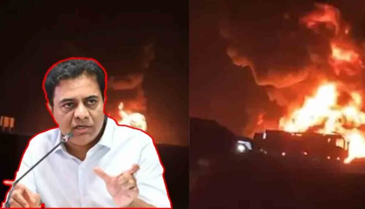 Saudi Bus Accident: KTR Appeals For Timely Relief And Family Support