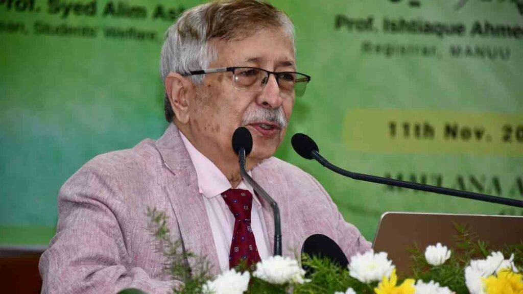 MANUU Marks National Education Day with AI Lecture