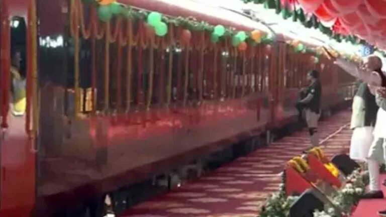 PM Modi Launches Four New Vande Bharat Trains