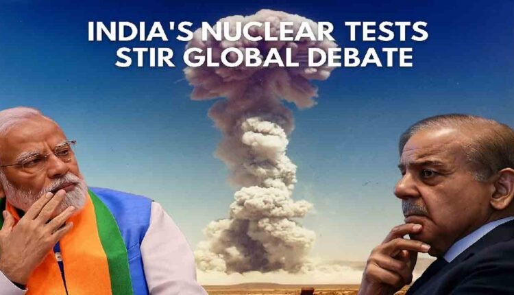 India's Nuclear Tests Stir Global Debate