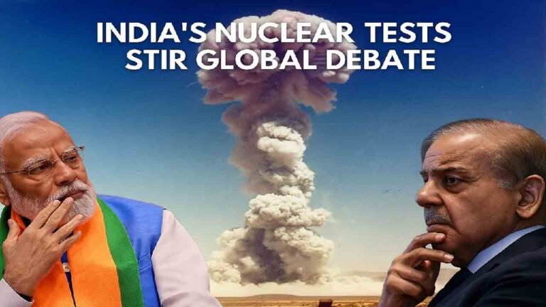 India's Nuclear Tests Stir Global Debate