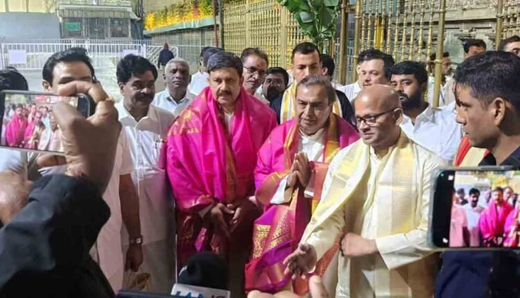 Mukesh Ambani To Build Modern Kitchen In Tirumala