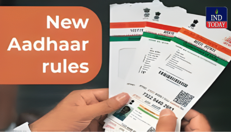 New Aadhaar Rules Come Into Effect from Today