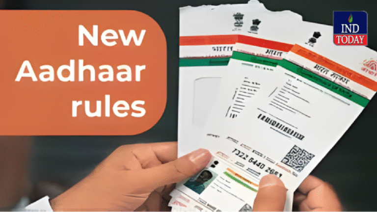 New Aadhaar Rules Come Into Effect from Today