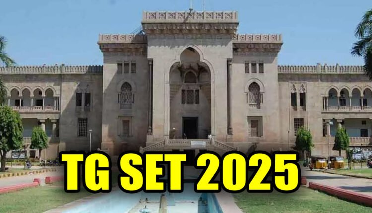 Osmania University To Hold Telangana State Eligibility Test From December 10