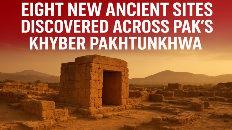 Eight New Ancient Sites Discovered Across Pak Khyber Pakhtunkhwa