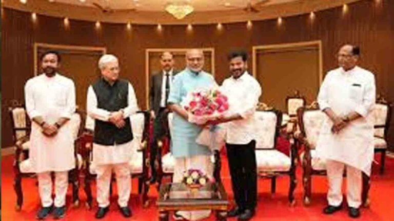 Vice President's Hyderabad Visit: Radhakrishnan Meets Governor, CM
