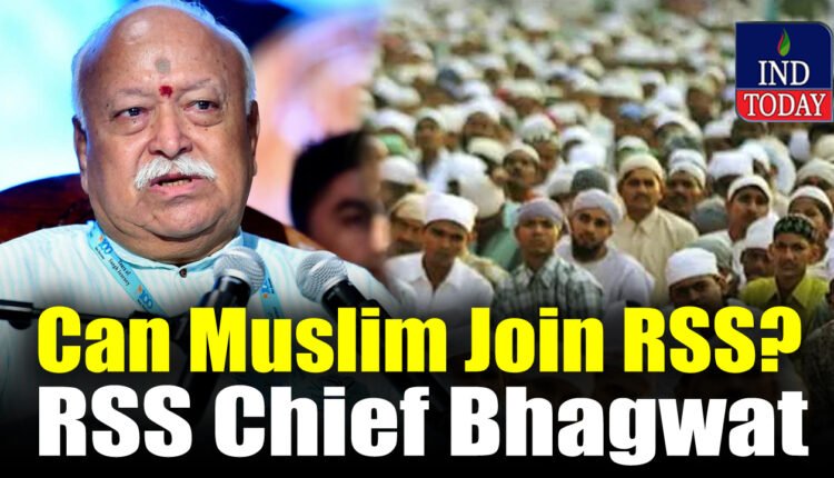 People Of Any Religion Can Join The Sangh: RSS Chief Bhagwat