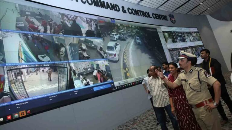 Drone Surveillance Ensures Peaceful Voting In Jubilee Hills Bypoll: Hyderabad CP