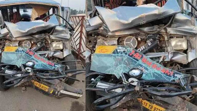 One Killed In NH 65 Sangareddy Crash