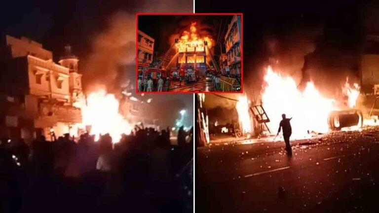 WATCH | Massive Fire In Shalibanda: Flames Rising