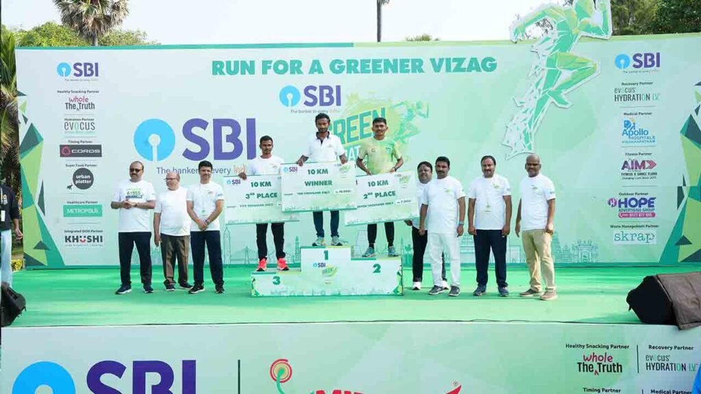 Visakhapatnam Runs For A Greener Tomorrow At SBI Green Marathon Season 6