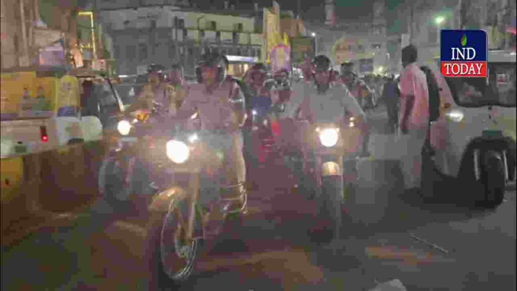 Hyderabad Police Bike Rally Ahead of New Year Eve