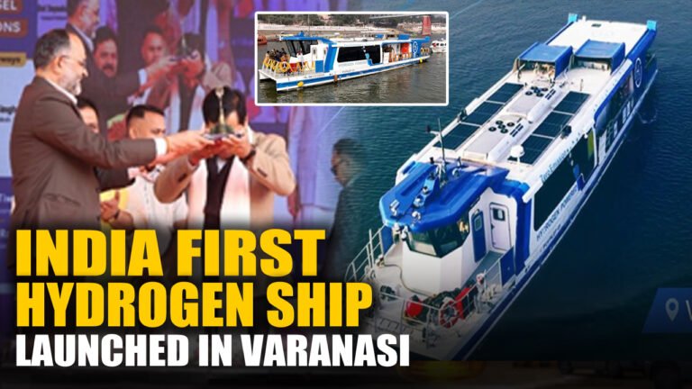 India First Hydrogen Ship Launched