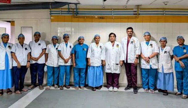 NIMS Nurses Protest By Wearing Black Badges To Work