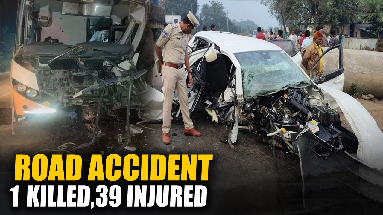Tragic Road Accident Claims Life And Injuries 36 In Khammam