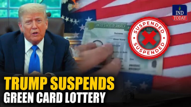 Trump Suspends Green Card Lottery After US Campus Shooting