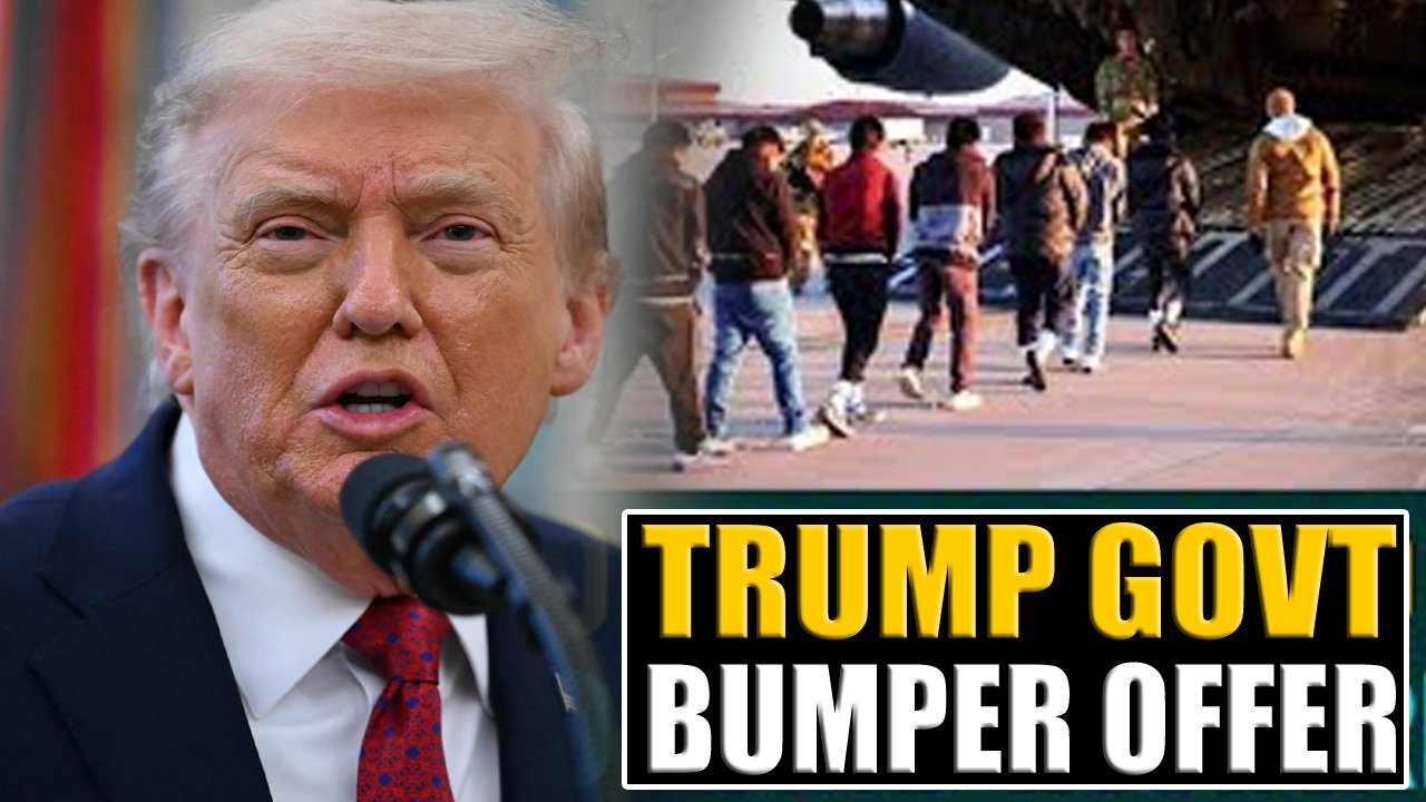 Trump Govt Bumper Offer To Illegal Immigrant Rs. 2.7 Lakhs To Leave America