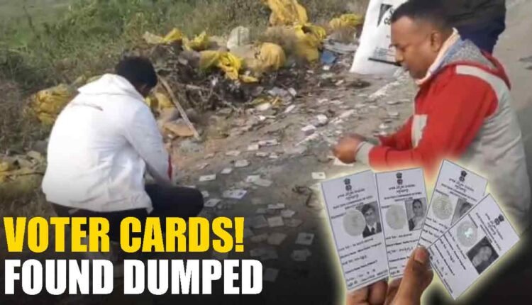 Voter Cards Found Dumped In West Bengal Nadia