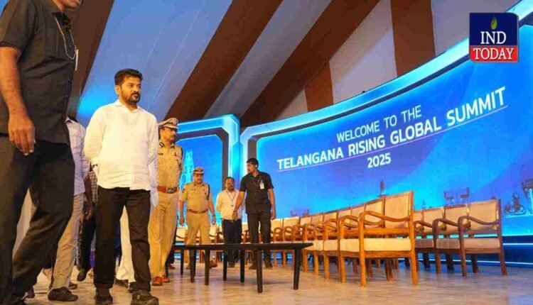 Telangana Rising Global Summit begins in Hyderabad