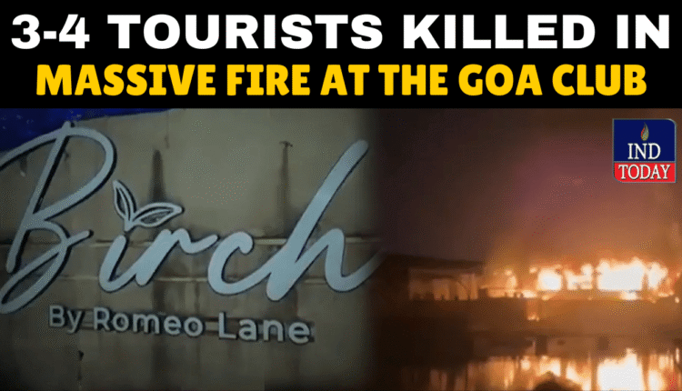 Goa Fire News | 23 Killed In Midnight Fire At Goa Club