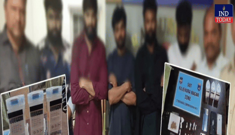 Five-Member Gang Selling Drugs In Hyderabad Arrested