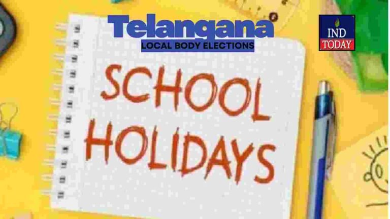 Telangana Local Polls trigger six day holiday for schools