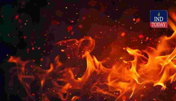 Fire In Cotton Mill: Property Loss In Lakhs