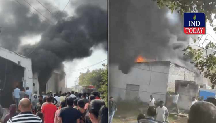 2-Hour Fire Fighting Operation Controls Blaze At Katedan Plastic Unit