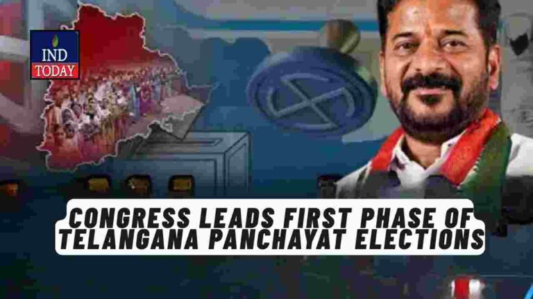 Telangana Panchayat Elections: Congress Surges Ahead in Phase 1